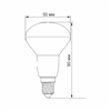 LED лампа R50e 6W E14 3000K Videx