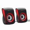 Стерео колонки USB 6W Black/Red SK599 Havit