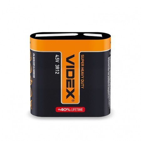 Батарейка солевая 3R12 Videx