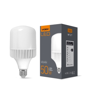 LED лампа A118 50W E27 5000K Videx