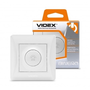 Димер 600Вт білий VIDEX BINERA (12)