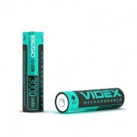 Акумулятор Li-Ion 18650-P (захист) 3000mAh Videx Акумулятор Li-Ion 18650-P (захист) 3000mAh Videx