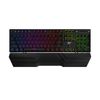 Игровая клавиатура механическая с RGB-подсветкой и подставкой для рук HV-KB432L Havit