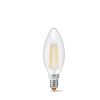 LED лампа Filament C37FMD 4W E14 4100K дімерна Videx