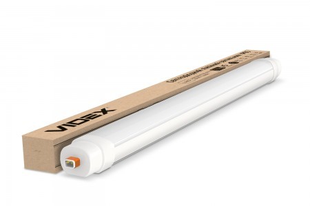 LED світильник лінійний магістральний IP65, довжина 60 см 18W 5000K Videx