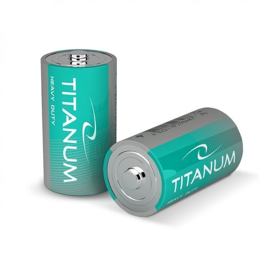 Батарейка сольова R20P/D Titanum Батарейка сольова R20P/D Titanum