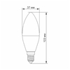 LED лампа C37e 7W E14 4100K Videx