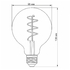 LED лампа Filament G95FASD 5W E27 2200K диммерная бронза Videx