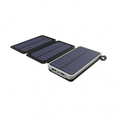 Павер банк на сонячній батареї, 10000 mAh black HV-H522I Havit Павер банк на сонячній батареї, 10000 mAh black HV-H522I Havit
