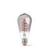 LED лампа Filament ST64FGD 4W E27 2100K дімерна графіт Videx