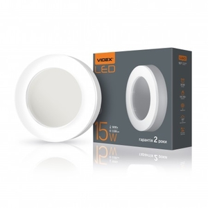 LED світильник ART IP65 круглий 15W 5000K Videx