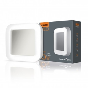 LED світильник ART IP65 квадратний 15W 5000K Videx