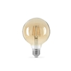 LED лампа Filament G95 6W E27 2200K бронза Titanum