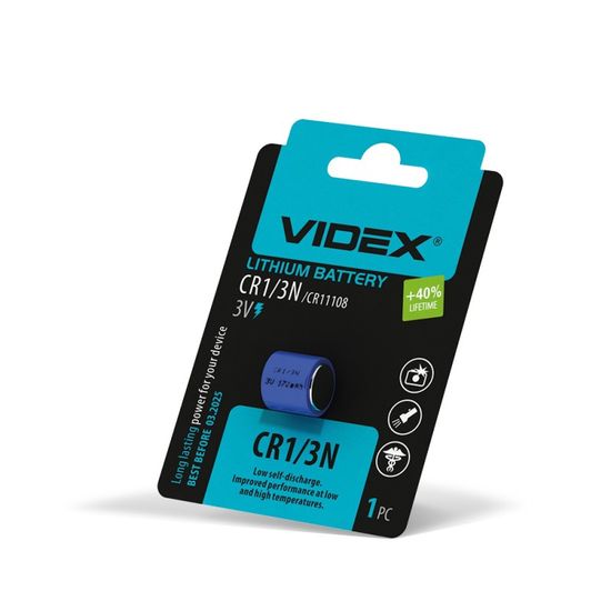 Батарейка літієва CR1/3N Videx