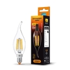 LED лампа Filament C37Ft 6W E14 4100K Videx