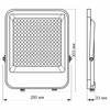 LED прожектор F2 150W 5000K PREMIUM Videx