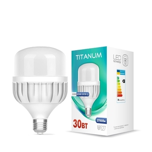LED лампа A100 30W E27 6500К Titanum