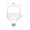 LED лампа A100 30W E27 6500К Titanum