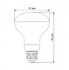 LED лампа для растений Filament R80 9W E27 1200K Videx