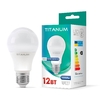 LED лампа A60 12W E27 3000K Titanum