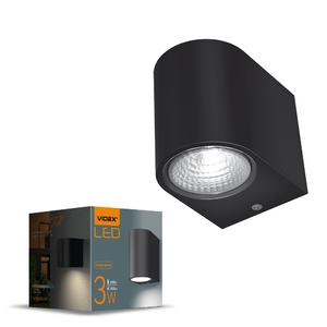 LED світильник архітектурний IP54, 3W 2700K AR031 Videx