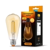 LED лампа Filament ST64 10W E27 2200K бронза Videx
