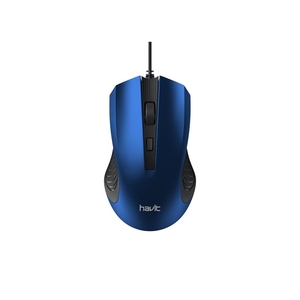 Мишка USB, 1200 DPI, 4 клавіші Black HV-MS752 Havit