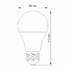 LED лампа A60 12V 10W E27 4100K Titanum