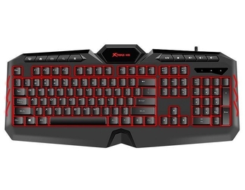 Ігрова клавіатура USB, з RGB-підсвіткою XTRIKE ME Black KB-509 Havit