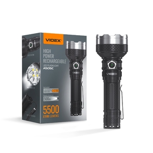 Портативний світлодіодний ліхтарик, IP68 5500Lm 5000K VLF-A505C Videx