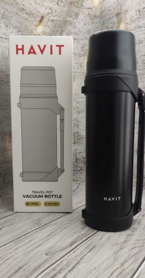 Термос, 1500 мл Black HV-TM001 Havit Термос, 1500 мл Black HV-TM001 Havit