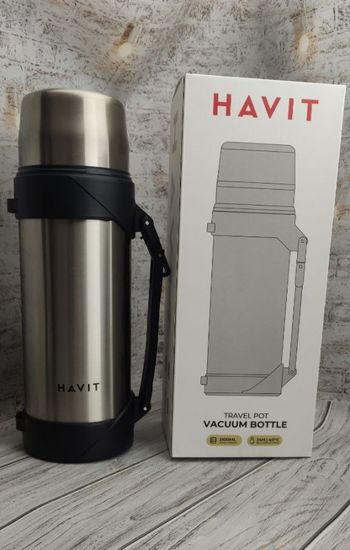 Термос, 2100 мл Silver HV-TM002 Havit Термос, 2100 мл Silver HV-TM002 Havit
