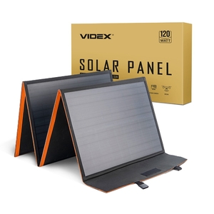 Портативное зарядное устройство, солнечная панель 120W VSO-F4120 Videx
