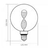LED лампа Filament 3.5W E27 1800K VL-DNA-G125-C Videx