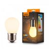 LED лампа Filament 4W E27 3000K Porcelain dimmable VL-DG45MO Videx