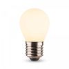 LED лампа Filament 4W E27 3000K Porcelain dimmable VL-DG45MO Videx