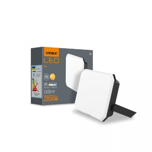 LED прожектор F3 30W 5000K 220V Black 27714 Videx