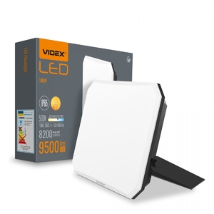 LED прожектор F3 100W 5000K 220V Black 27716 Videx