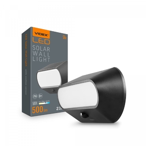 LED світильник автономний настінний IP54 500Lm 5000K VL-BHSO-001-S 27951 Videx