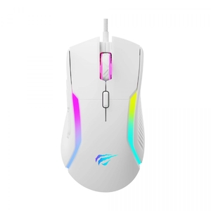 Ігрова мишка з RGB-підсвіткою, 8000 DPI, 9 клавіш White HV-MS1033 Havit