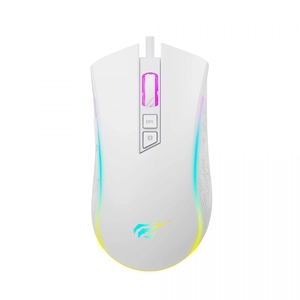 Ігрова мишка з RGB-підсвіткою, 4800 DPI, 6 клавіш White HV-MS1034 Havit