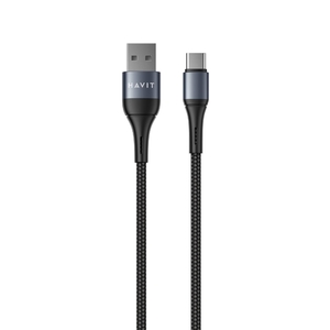 Кабель для передачи данных USB - USB-C Black HV-CB651C 28116 Havit