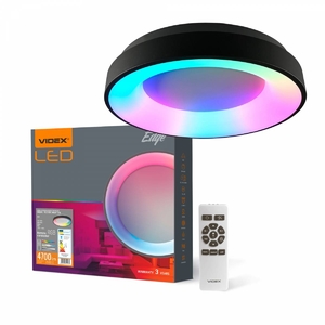 LED світильник RGB 72 W EDGE-RC-72W-BLACK 28124 Videx