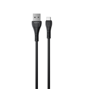 Кабель для передачи данных USB - Micro USB Black HV-CB640C 28131 Havit
