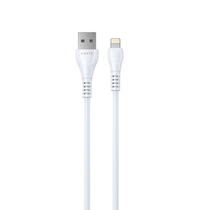 Кабель для передачи данных USB - Lightning White HV-CB641C 28137 Havit