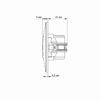 Розетка USB-A+USB-C белая PD20W BINERA 28199 Videx