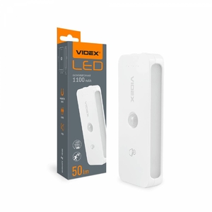 LED світильник акумуляторний, з датчиком руху VL-NL053W-S 28222 Videx