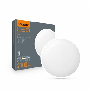 LED світильник аварійний накладний 20W 5000K 220V VL-CLR-EM200-2 28315 Videx