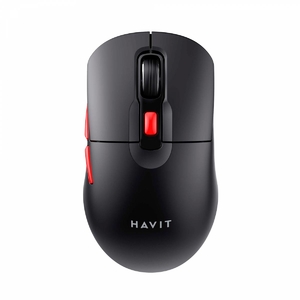 Мишка бездротова дворежимна 1600 DPI, 7 клавіш Black HV-MS59WB Havit