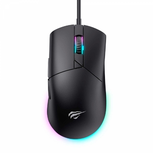 Игровая мышка с RGB-подсветкой, 8000 DPI, 7 клавиш USB Black HV-MS1038 Havit